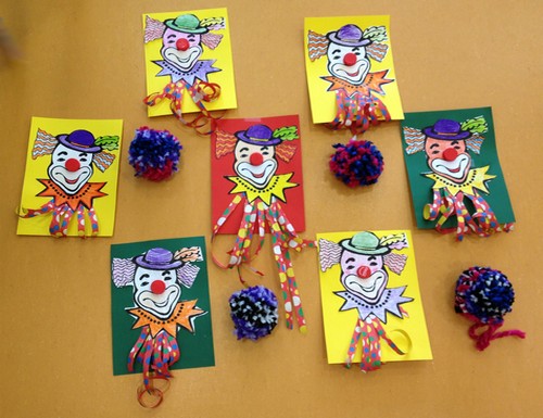 Bricolage de clowns